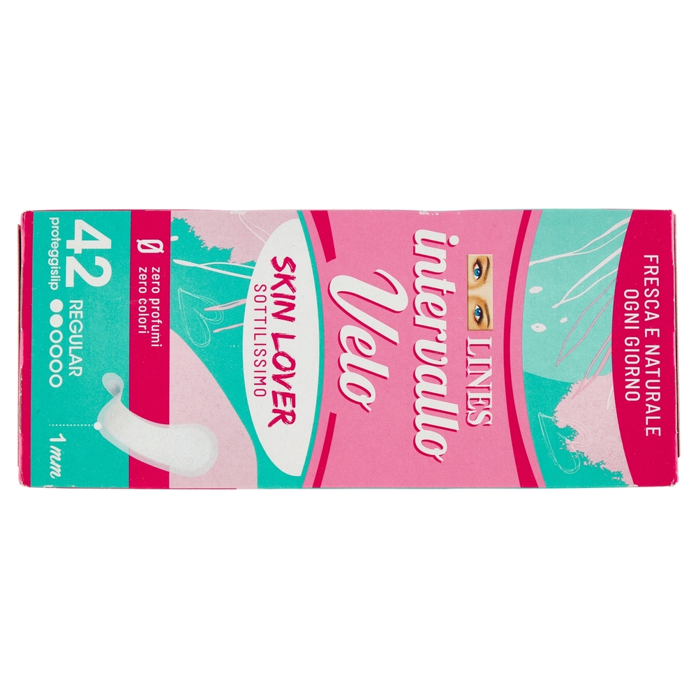 Lines intervallo Velo Skin Lover proteggislip Regular 42 pz